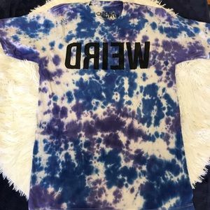 3/$20 Black Matter Weird (In Reverse/Flipped) Tie Dye T-Shirt